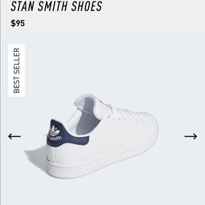 Brand new Stan Smith’s size 8.5 womens NWT, navy color